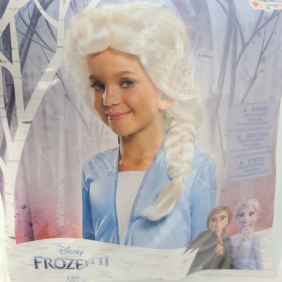 NEW Halloween Child Disney Frozen II Elsa Wig - Picture 2 of 5